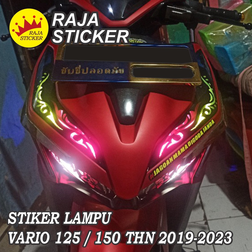 STICKER STIKER LAMPU VARIO 125/150 2018 2021