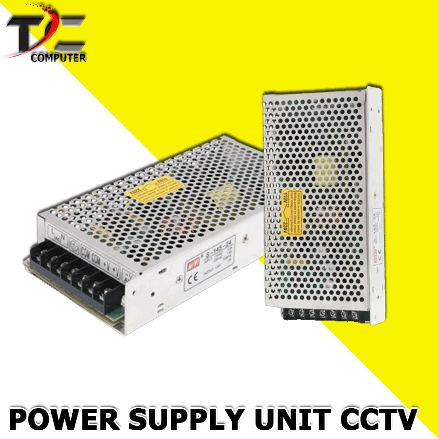 Power Supply CCTV Mean Well LRS-150-12 12,5 A 12V