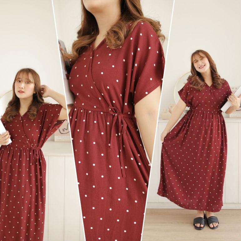 RECOMENDED Daster Kimono JUMBO LD140 & LD120 Bahan Rayon Premium / Daster Busui / Daster Bumil