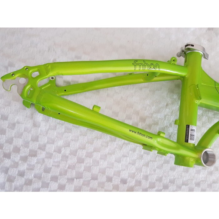 Frame Fork plus Handlepost Fnhon Blast Discbrake Warna Hijau Green