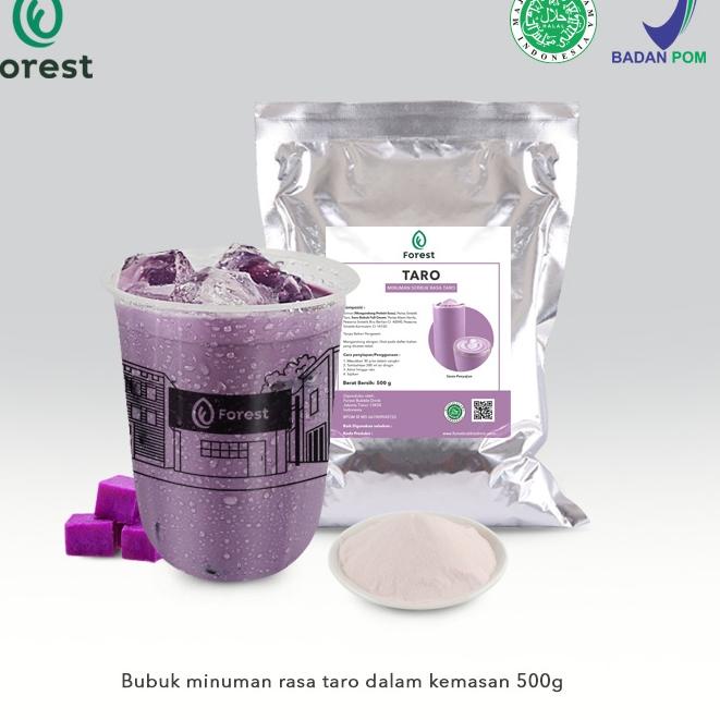 

Viral✅ TERBARU Bubuk Minuman TARO Powder 500g - FOREST Bubble Drink