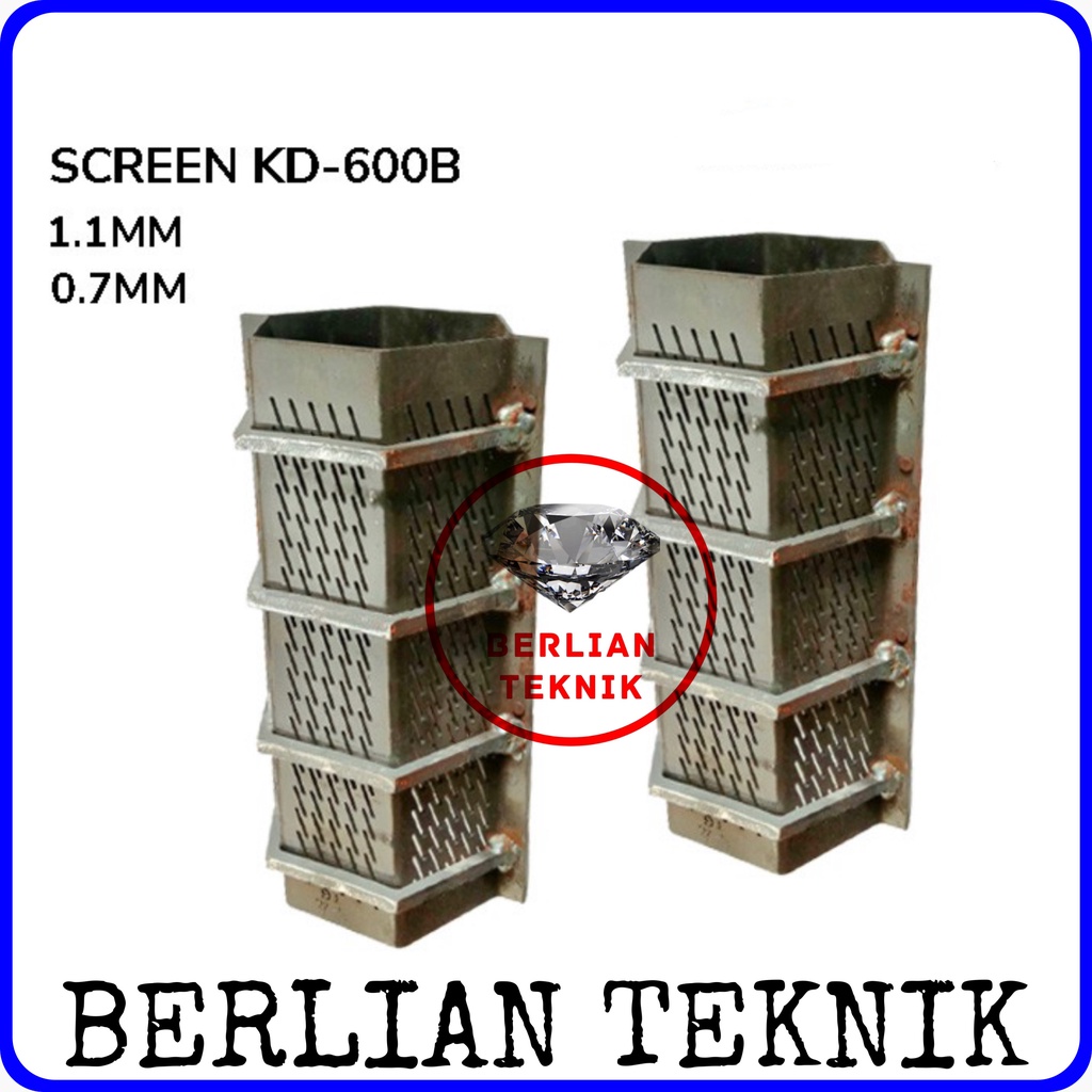 Saringan Screen Gilingan Padi Mahkota KD 600 B