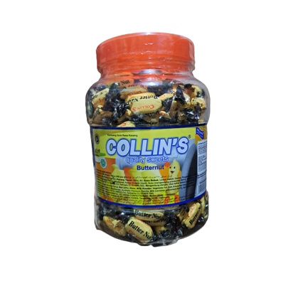 

Permen Collin's Butter Nut Permen Kacang Toples