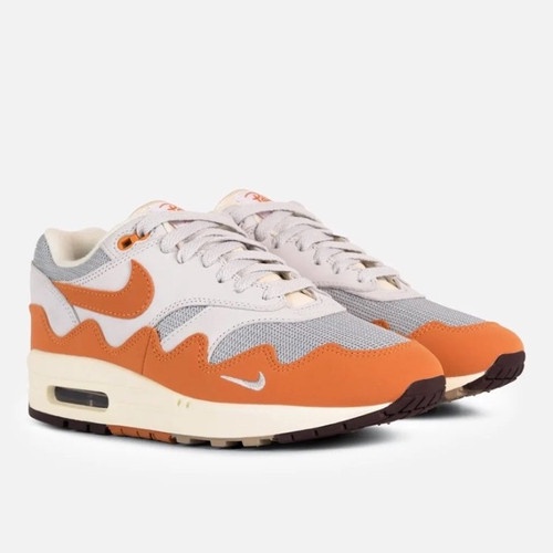 Nike Air Max Airmax 1 Patta Monarch 100% ORIGINAL MATERIAL GUARANTEE