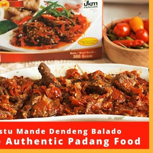 

➶ [Terlaris] Restu Mande Dendeng Sapi Balado Dendeng Kemasan 300 gram ✧