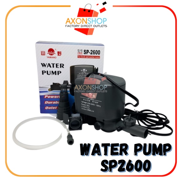 SP-2600 Yamano Pompa Air Aquarium Celup Kolam Pump Akuarium sp2600