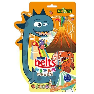 Sour Belts Candy Dinobite