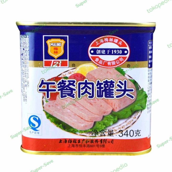 

MALING CANNED HAM, LUNCHEON 340G, MEILIN