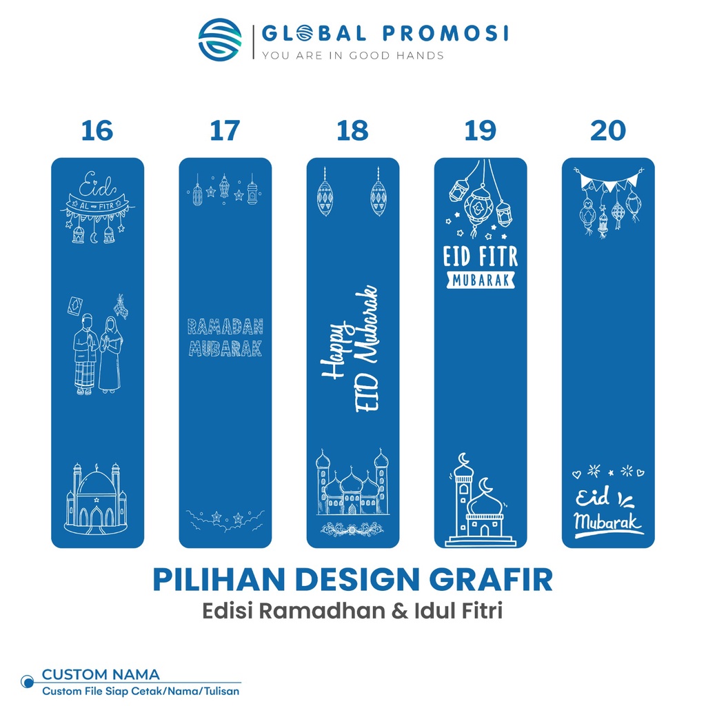 Pilihan Design Grafir Ramadan &amp; Idul Fitri - Global Promosi