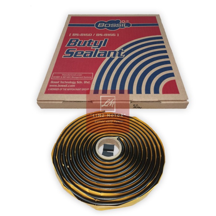 

Terlaris Lem Dodol-Butyl Tape Windscreen Sealant For Kaca Bossil