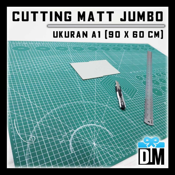 

Terlaris Alas Potong Cutter Cutting Matt A1 Ukuran Super Besar Jumbo 70X90Cm
