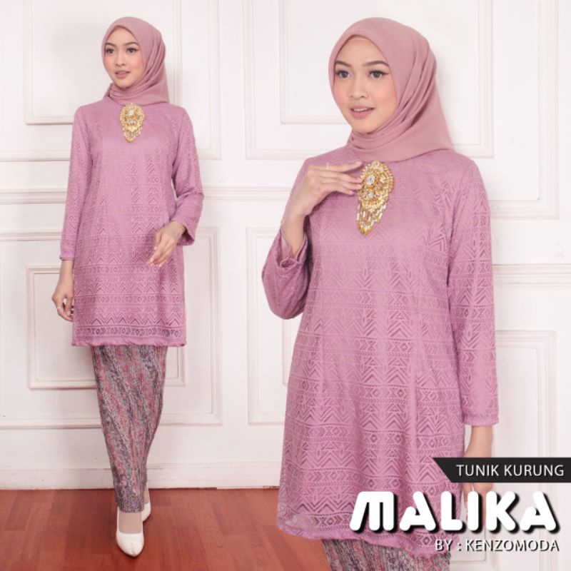 Set Baju Kurung Malika Original Butik