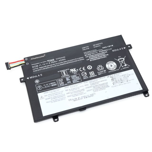 Baterai Lenovo Thinkpad E470 E470C E475 E475C 01AV413 01AV412