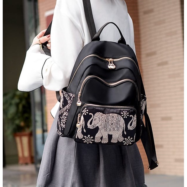 RANSEL WANITA IMPORT CHIBAO MOTIF 307#