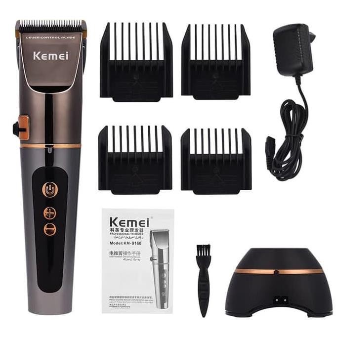 COD Hair Clippers Professional Kemei KM 9160 Mesin Cukur Rambut Kemei 9160