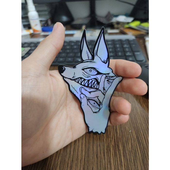 

Sticker Hologram Anime Besar - PSH1501 - Chainsaw Man