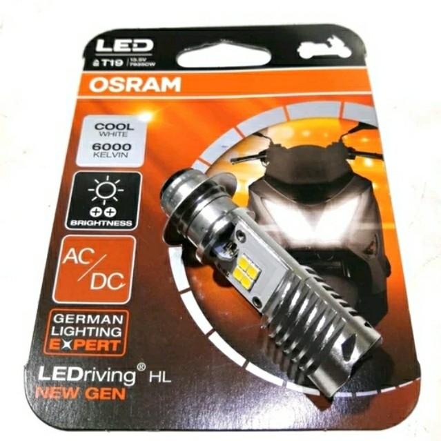 Bohlam Dop Lampu Depan Utama Motor Led T19 h6 OSRAM BEAT VARIO 110/125