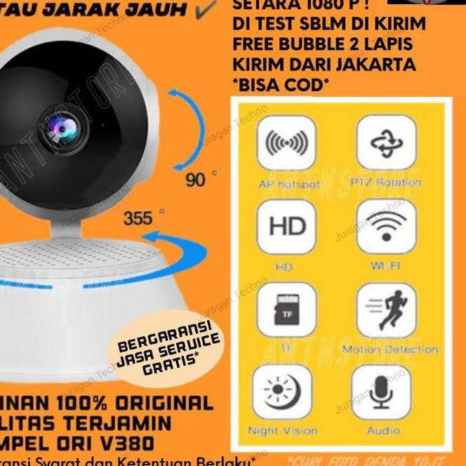 ☪ V380 Ip Cam / V380 Ip Camera / V380 Ipcam / Ip Camera Cctv Wifi Indoor ➦