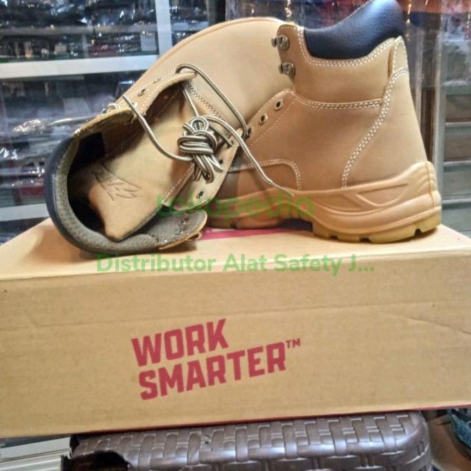 Sepatu Safety Aetos Tungsten Mocca Original