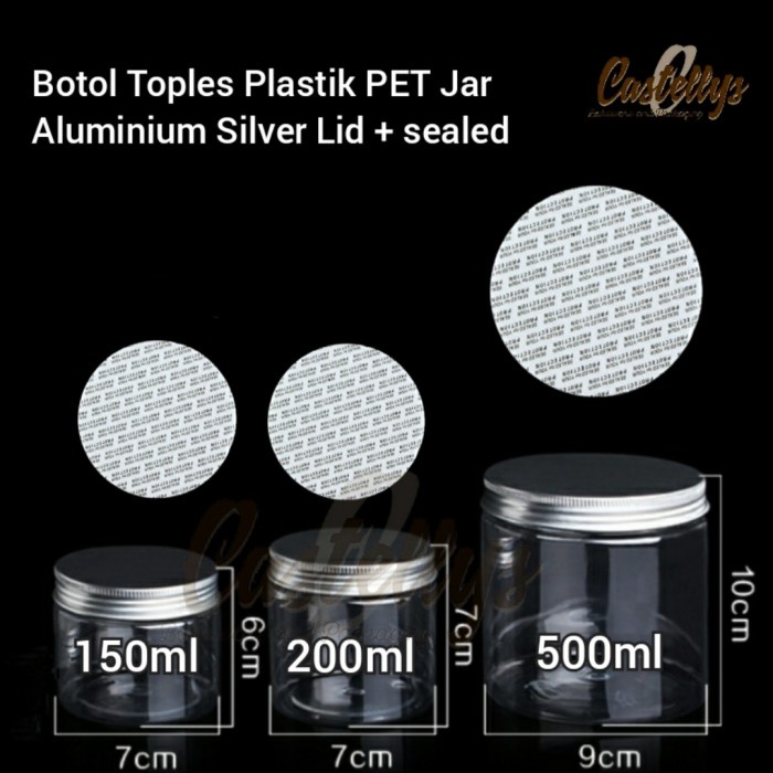 toples jar mika plastik kue kering cookies snack dessert gat