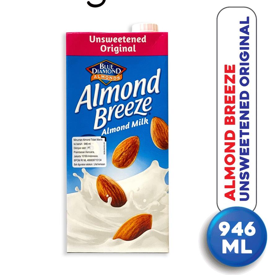 

Discount⭐️ALMOND BREEZE Almond Milk Unsweetened 946 ml Susu Almond Unsweetened