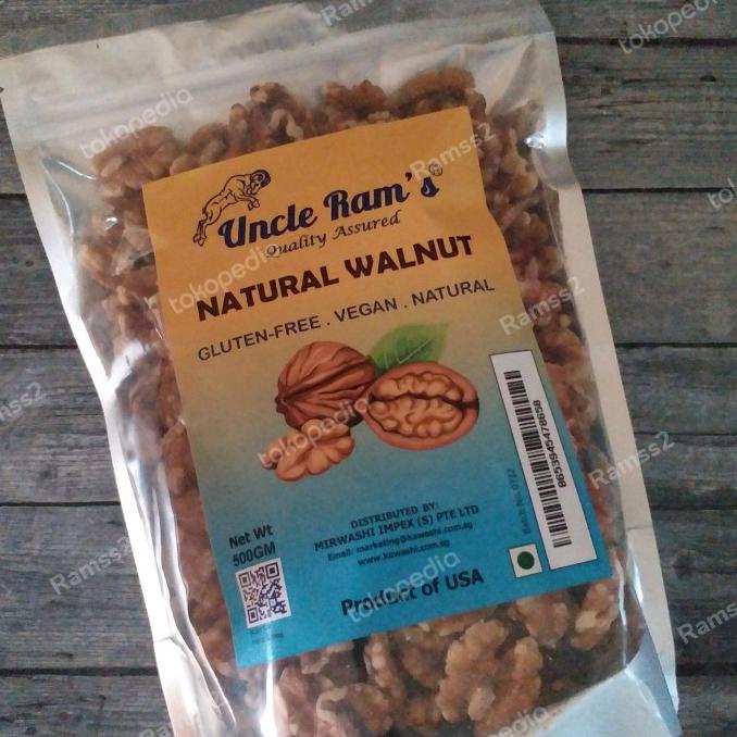 

Uncle Rams Natural Raw Walnut Vegan Gluten Free USA