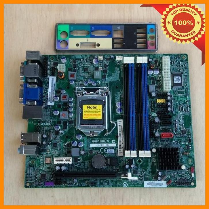 (alya) mobo/motherboad acer q65h2-ad lga 1155 4 slot ram ddr3