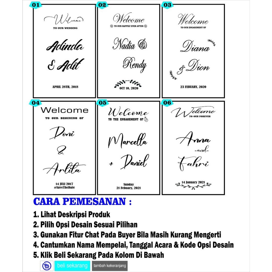 Acrylic Wedding Sign / WELCOME BOARD / ACRYLIC WELCOME SIGN / SIGNAGE