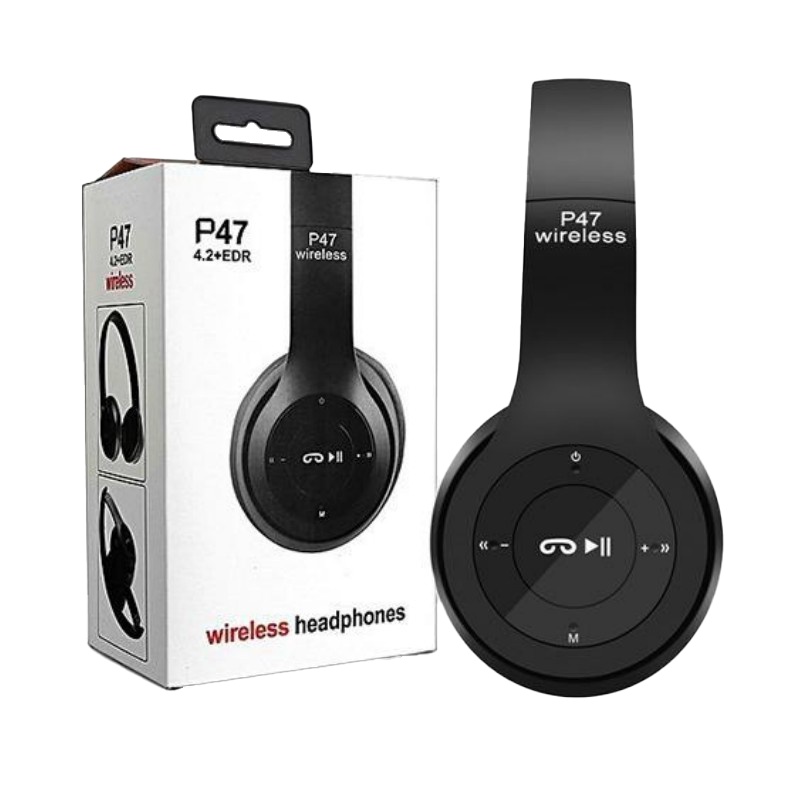 HEADPHONE BLUETOOTH P47 Pure Bass | Headset Bluetooth P47 PRO BY SMOLL