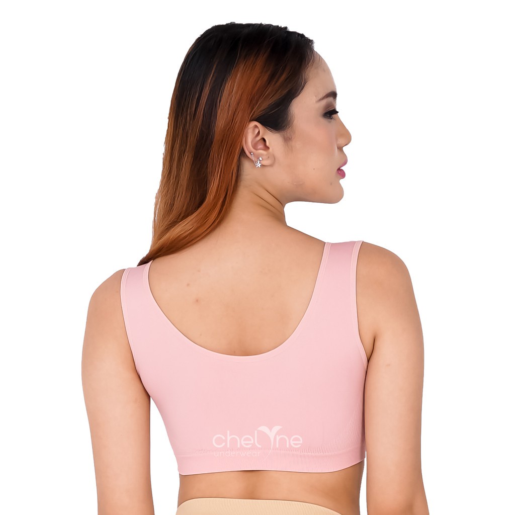 MINISET RAJUT X7038 CHELYNE - MINISET BAHAN BODY CHELYNE - MINISET BODY - Miniset Chelyne Seamless Rajut Tanpa Busa X7038 Bra Remaja Chelyne Miniset Tanpa Busa X7038 Tali Besar - Bra Remaja Harian