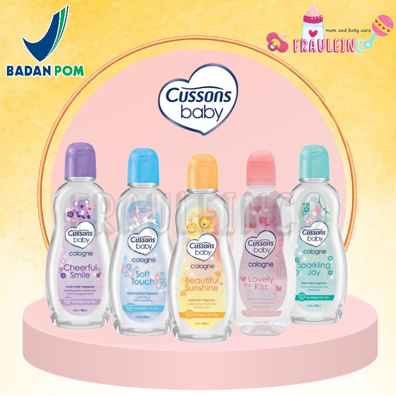 *FRAULEINCO* Cussons Baby Cologne 100ml / Cusson Bayi Parfum 100 minyak wangi bayi