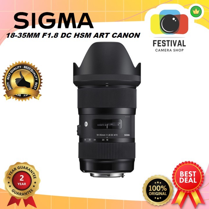 Sigma 18-35mm f1.8 Sigma for Canon 18-35mm f/1.8 DC HSM ART