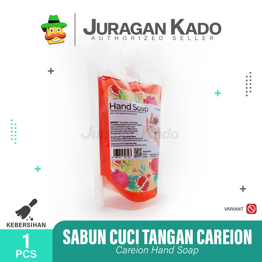 CAREION SABUN CUCI TANGAN ANTI BAKTERIAL HAND SOAP REFILL 300ML