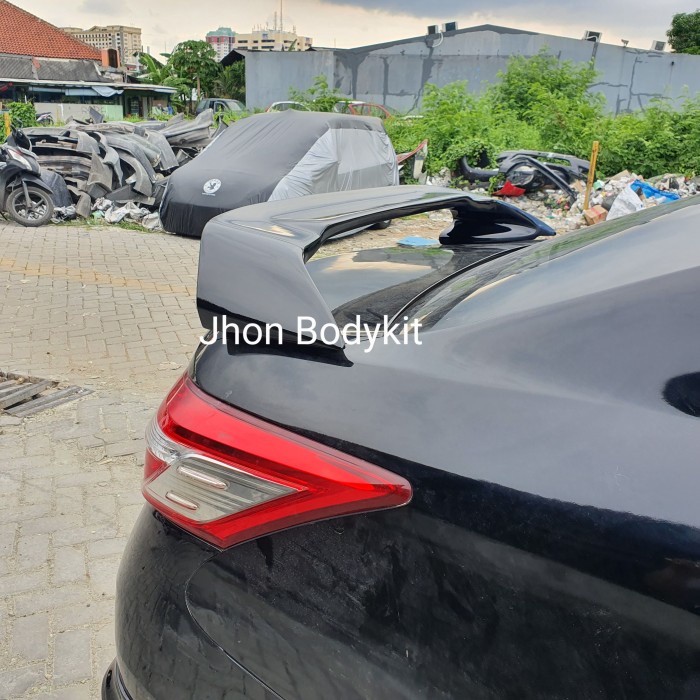 Spoiler Toyota Sienta Modelista Custom Sporty Wing Sienta Modelista