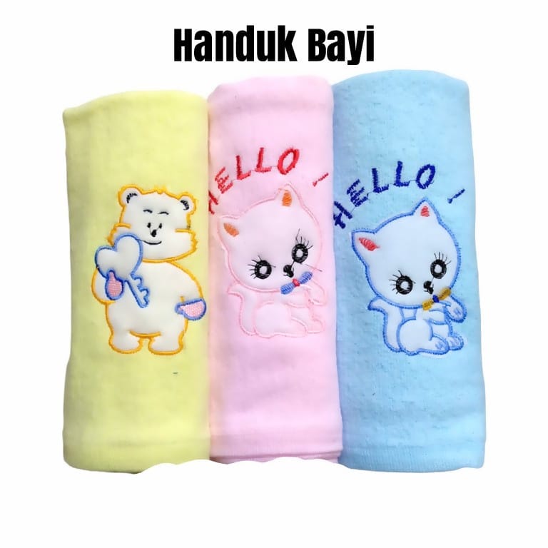 Handuk bayi murah halus perlengkapan bayi lahir