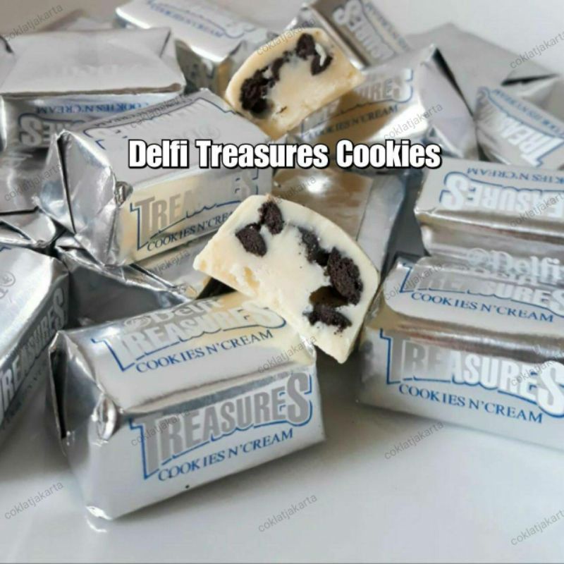 

*Delfi Treasure Coklat Cookies/Almond (Isi 96 Pcs / 48 Pcs / 24 Pcs)