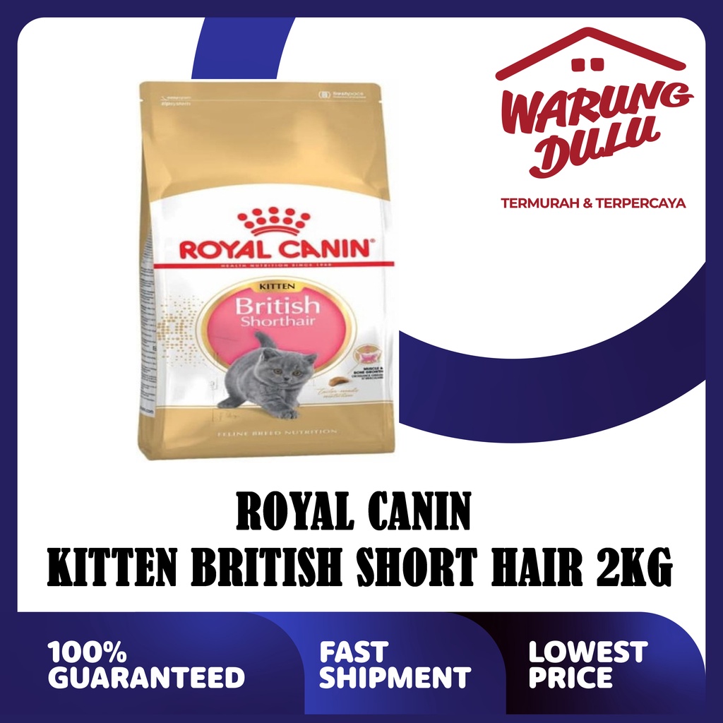 ROYAL CANIN KITTEN BRITISH SHORTHAIR 2KG FRESHPACK