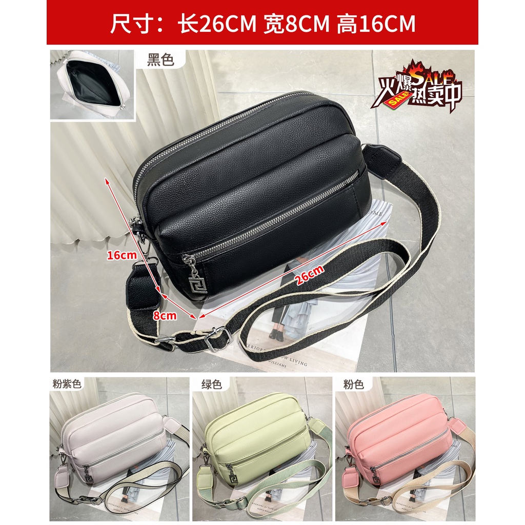 2449 tas selempang wanita import fashion tas slingbag wanita terkiniian cantik model terbaru tas best seller .