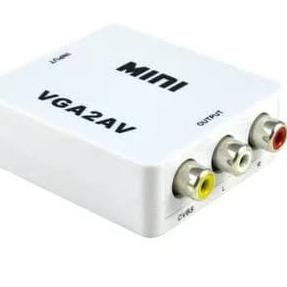 ➫ VGA to RCA Converter / Converter VGA to AV / VGA to AV Mini Converter ❀