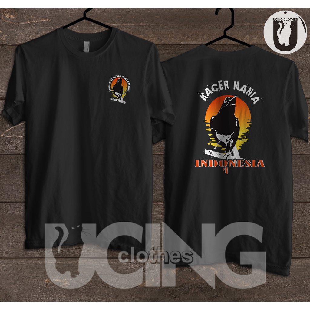 Kaos Baju Burung Kacer Mania Indonesia Keluarga Besar Kacer Mania Kaos Distro