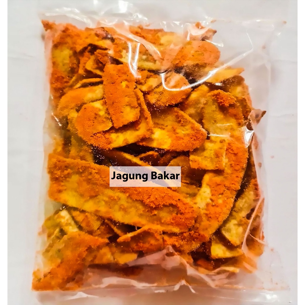 

Keripik Pisang Kepok Rasa Jagung Bakar Asli Lampung