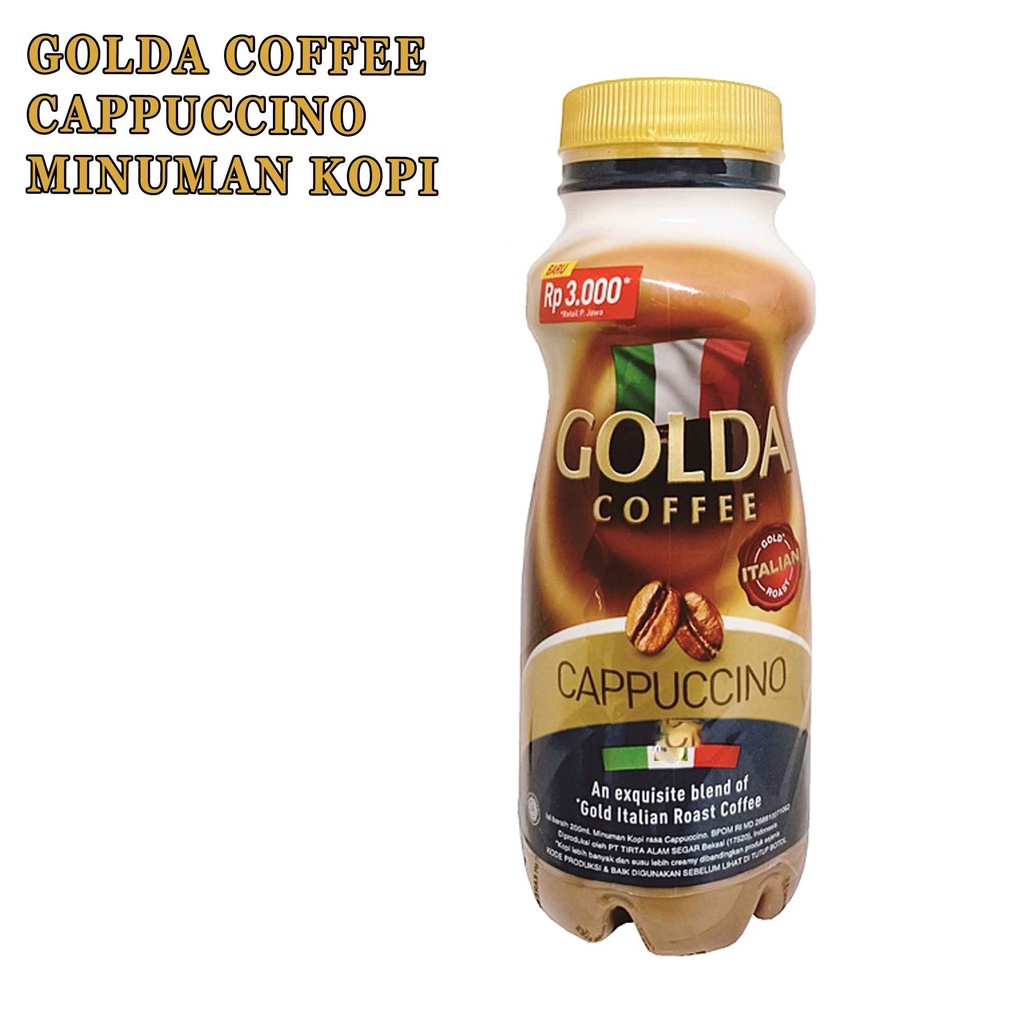 Coffee Capuccino* Golda Coffee* Minuman Kopi* 200ml