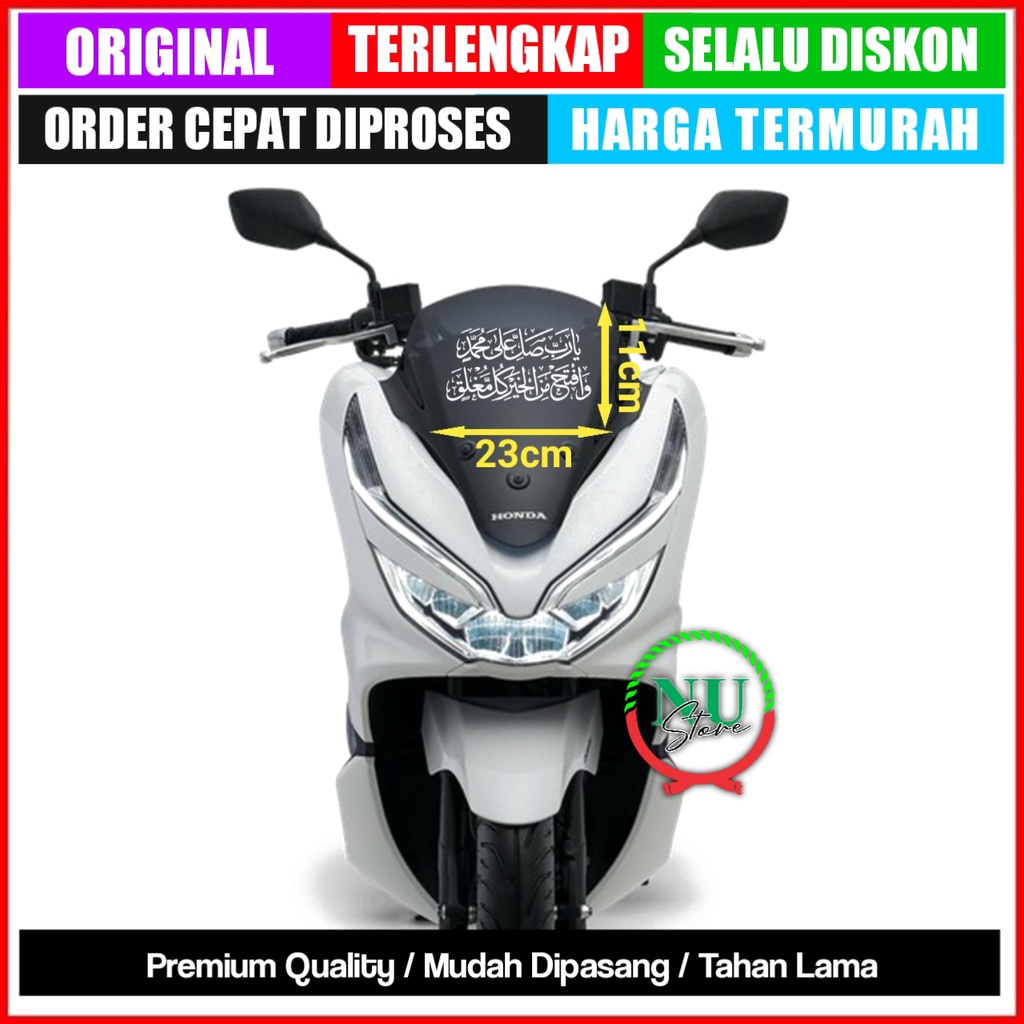 Stiker Motor / Stiker Motor Keren / Stiker Kaligrafi Motor Murah / Stiker Motor Simthudduror / Stike