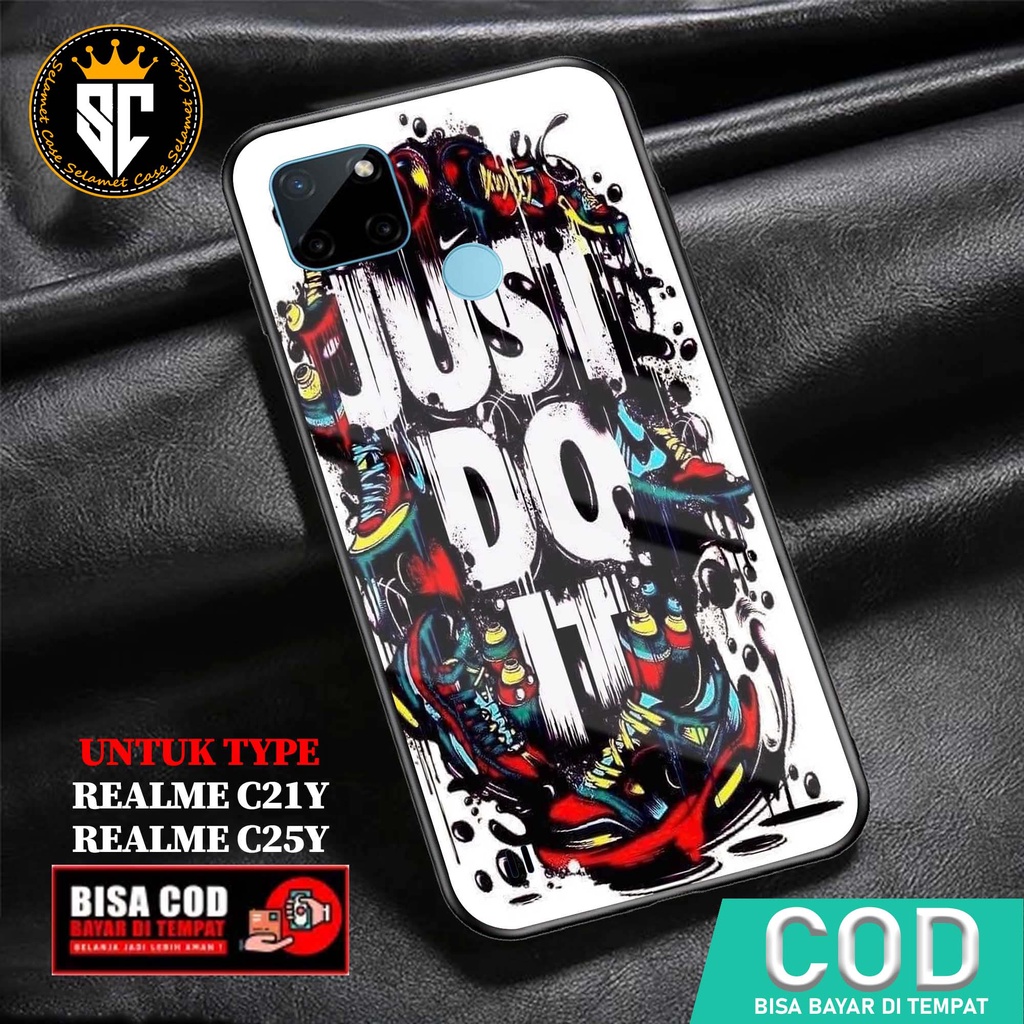 Case Realme C21Y C25Y Casing Realme C25Y C21Y Selamet Case [NKE] Case Glossy Case Aesthetic Custom C