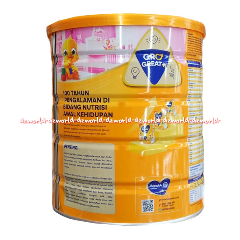 Nutricia 800gr Bebelove 1 Susu Formula Bayi 0-6bulan Bebe love 1 Satu Bebelac 800 gram Go Great Susu Bubuk Kemasan Kaleng