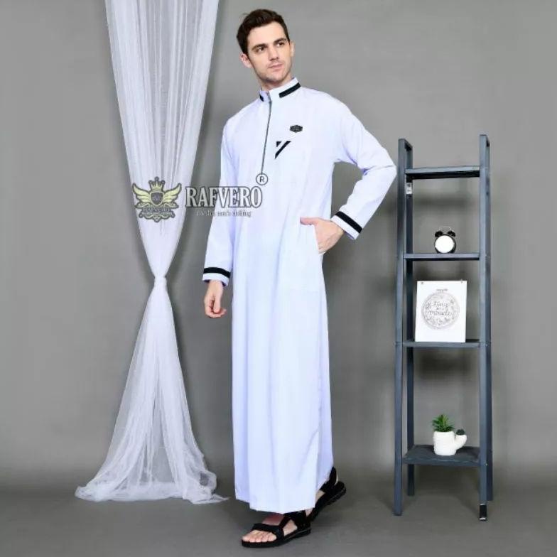 JUBAH PRIA DEWASA - BAJU GAMIS TERBARU - BAJU KOKO PRIA - GAMIS MOTIF LIST PRIA DEWASA .