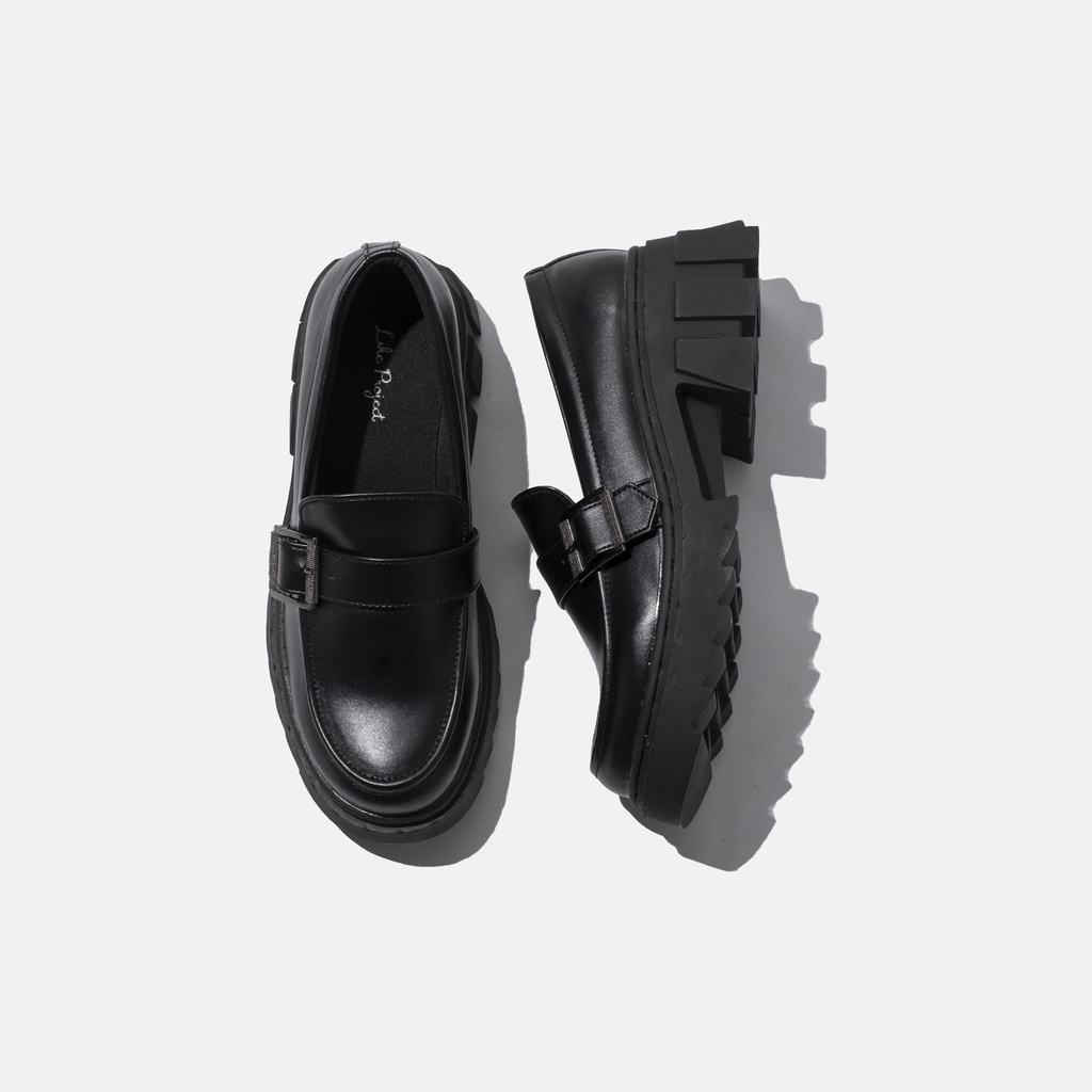 NEW PRODUCT Like Project Sepatu SlipOn Wanita Hak Tinggi &quot;JESICA SHOES&quot; Black