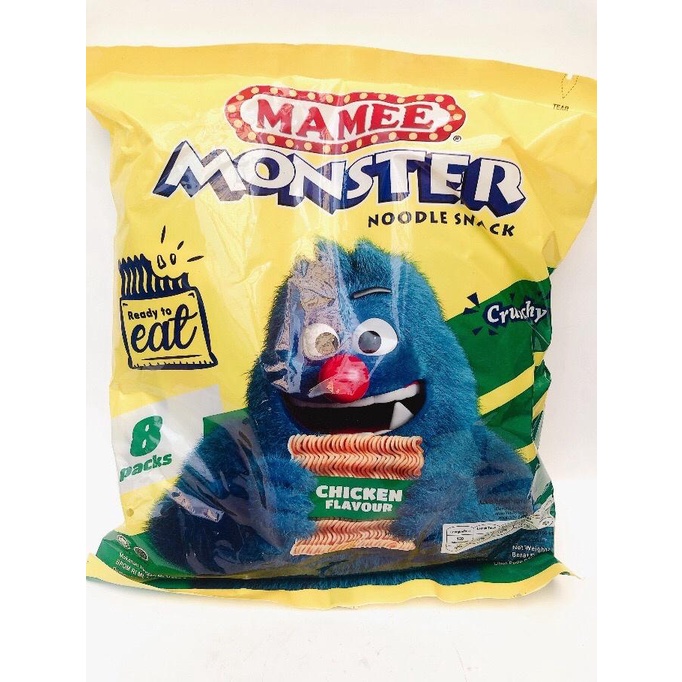 

Mamee Monster Noodle Snack 200g Chicken Flavour