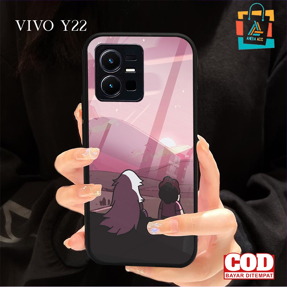 MITRACASE - CASE GLOSSY VIVO Y22 - CASE VIVO Y22 - CASSING HP VIVO Y22 - HARDCASE GLOSSY VIVO Y22 - 