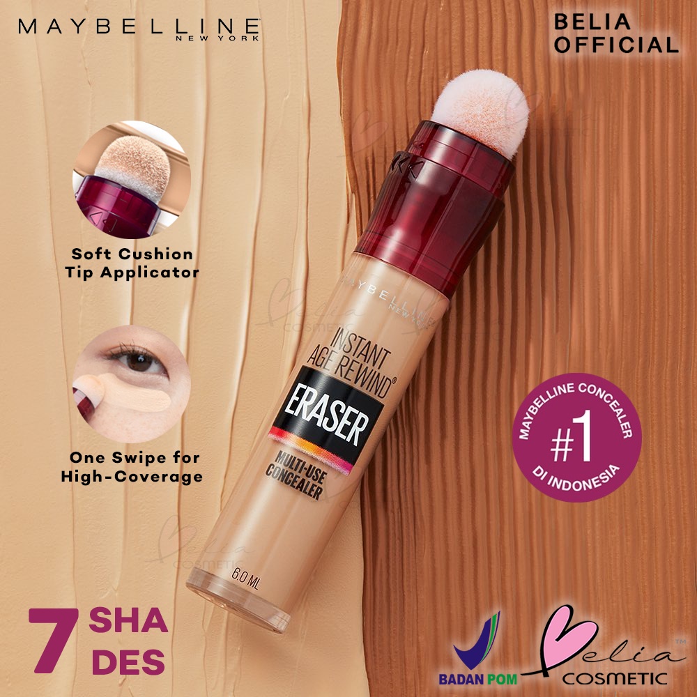 ❤ BELIA ❤ MAYBELLINE Instant Age Rewind Treatment Concealer Make Up (Untuk Menghapus Lingkaran Hitam Mata